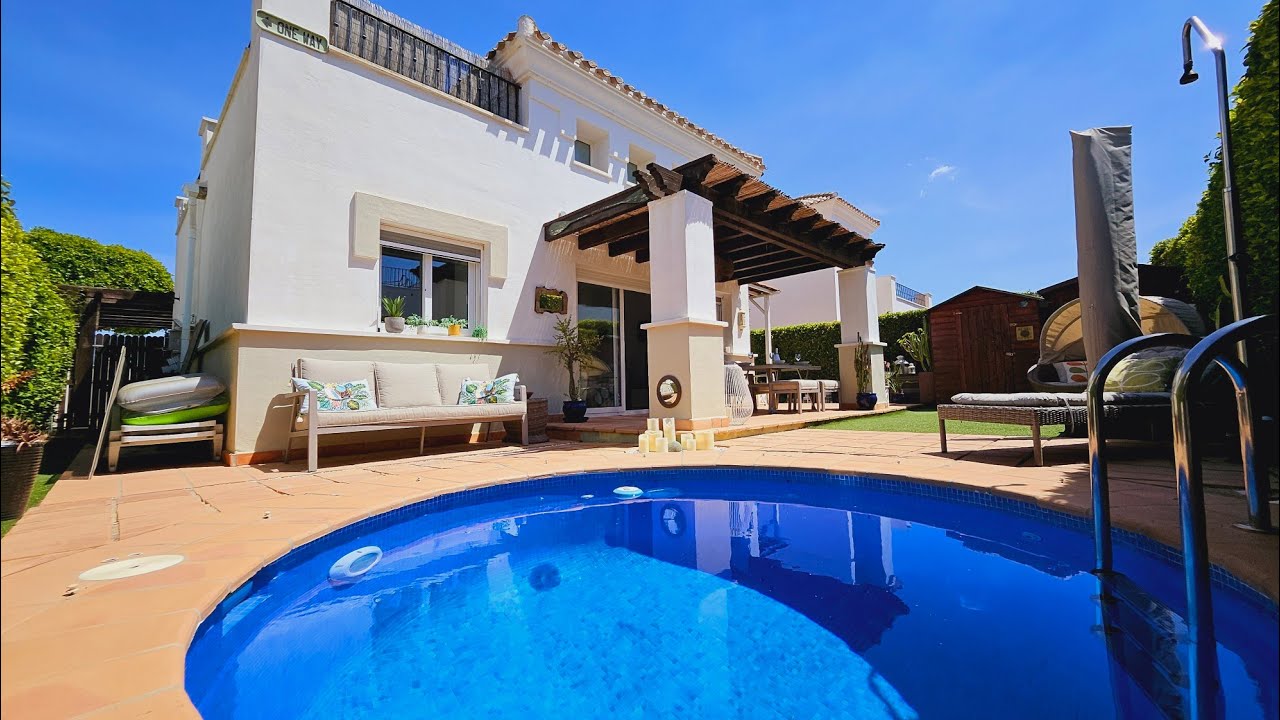 La Torre Golf Resort  2 Bed detached Villa with sunny garden and plunge pool 199,995€ in 4K