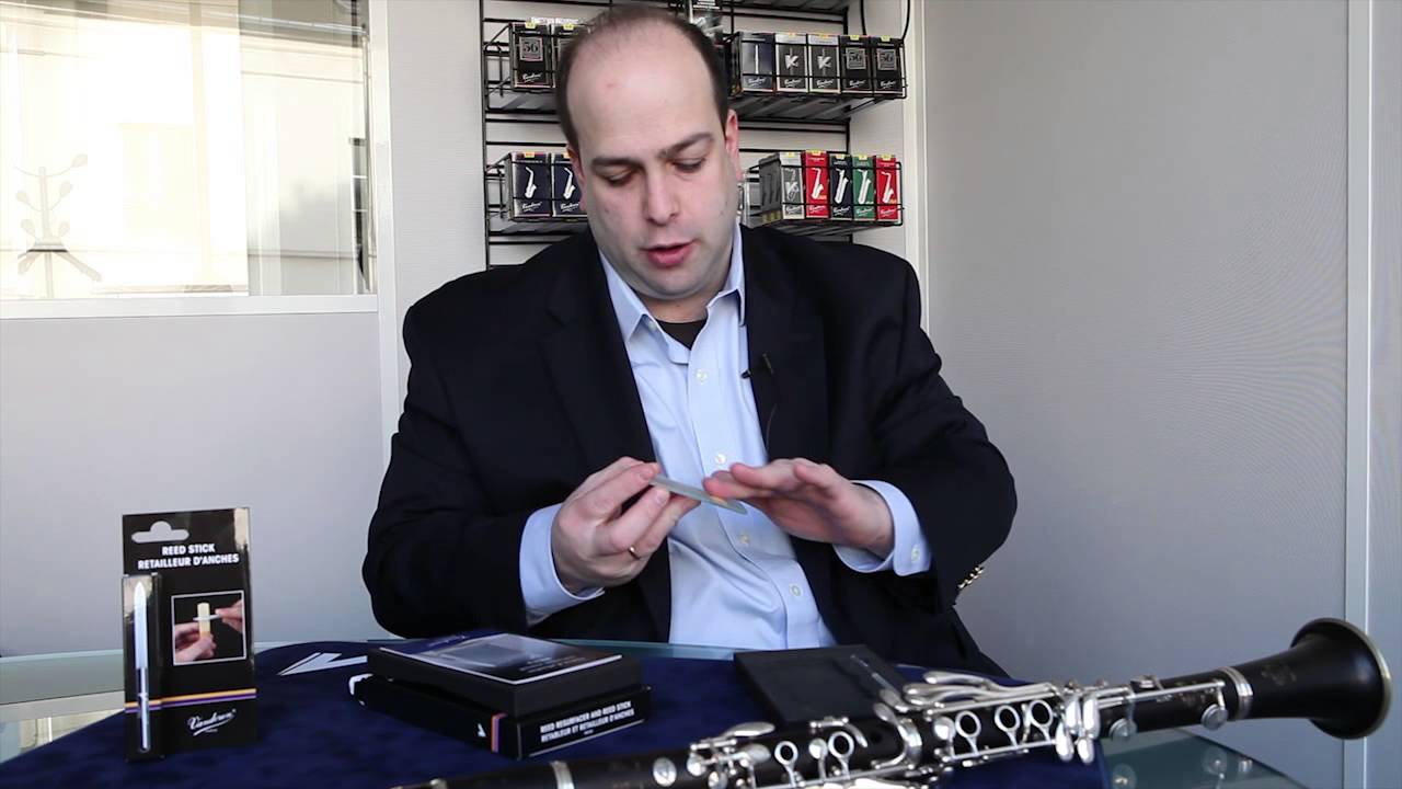 David Gould presents the Vandoren reed-resurfacer