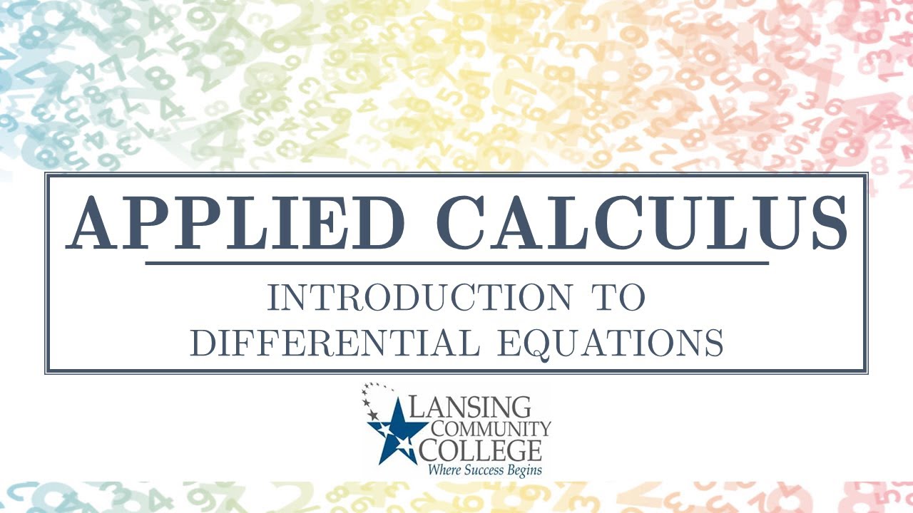 Introduction to Differential Equations