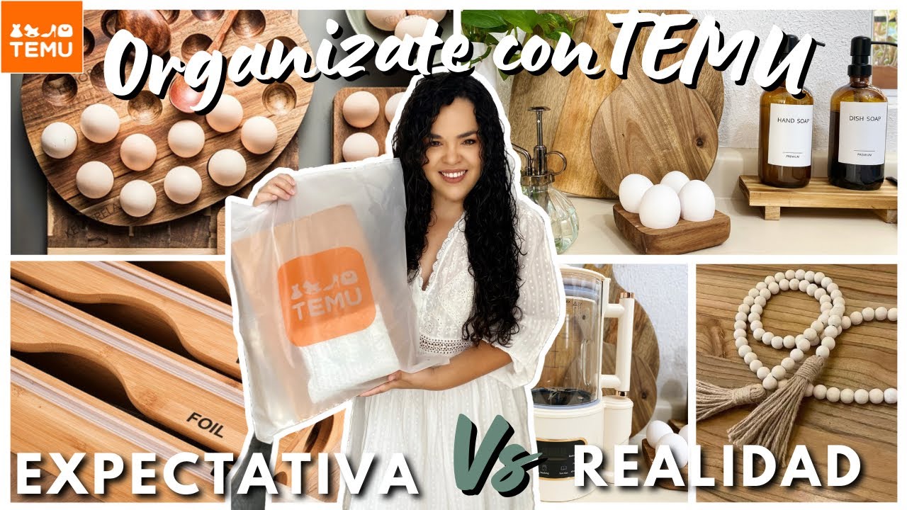 Probando productos útiles y Bonitos de TEMU 🧡Organización ,Decoración y Artículos de cocina | HAUL