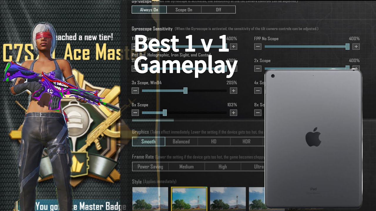 IPad 7th gen PUBG TEST IN 3.5 UPDATE best TDM gameplay
