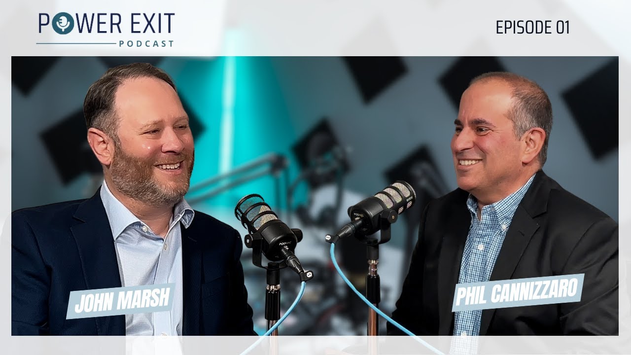 Phil Cannizzaro from Infotank - Power Exit Podcast Episode 1