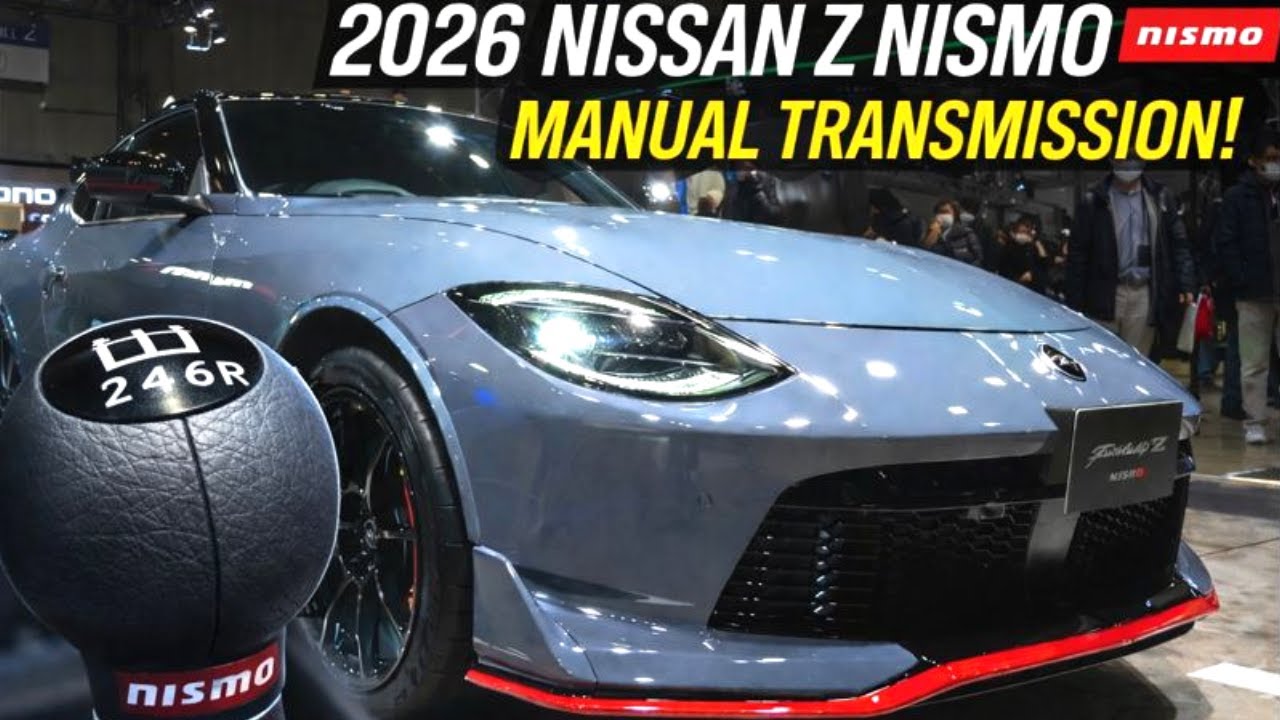 На Токийском автосалоне был представлен Nissan Fairlady Z NISMO 2026 года с механической коробкой...