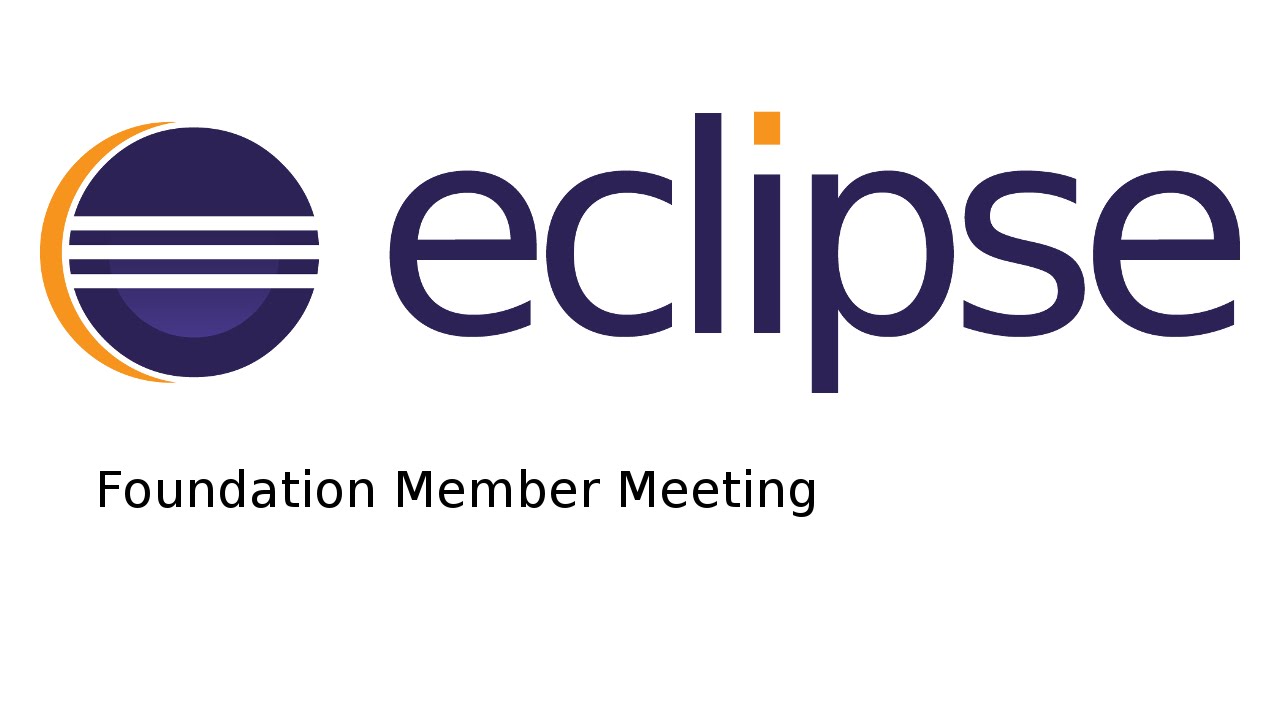 Eclipse Foundation Member Meeting September 2016