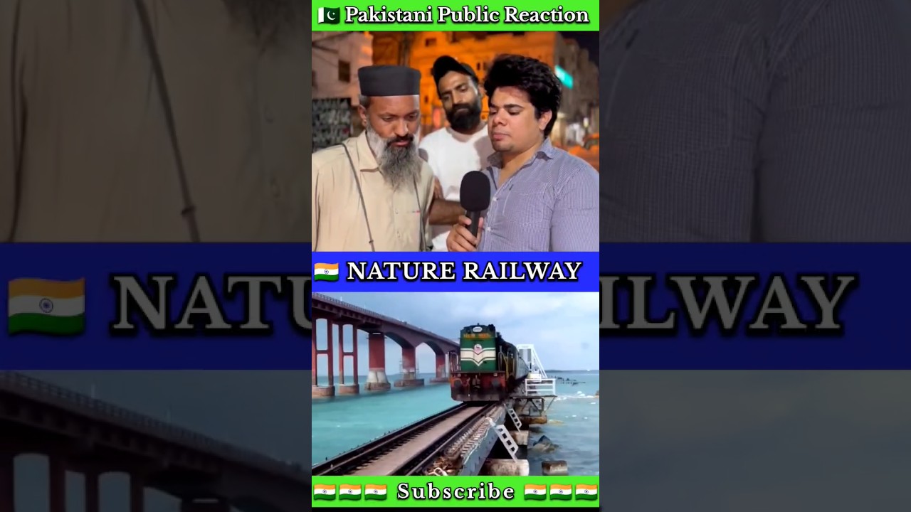 🇮🇳Nature Train in India: Pakistan's Reaction is SHOCKING! 🚂🌿