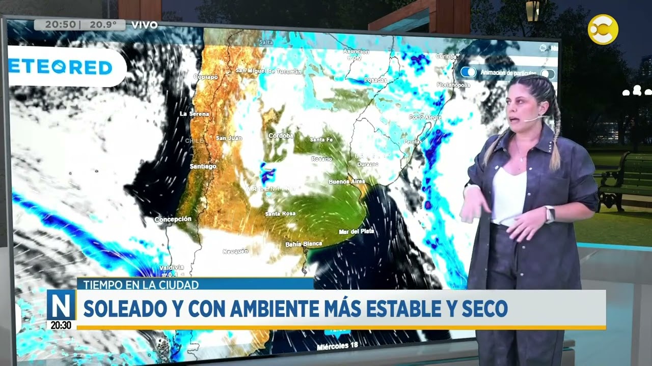 Cómo sigue el tiempo en la Ciudad tras la tormenta │N20:30│17-03-26