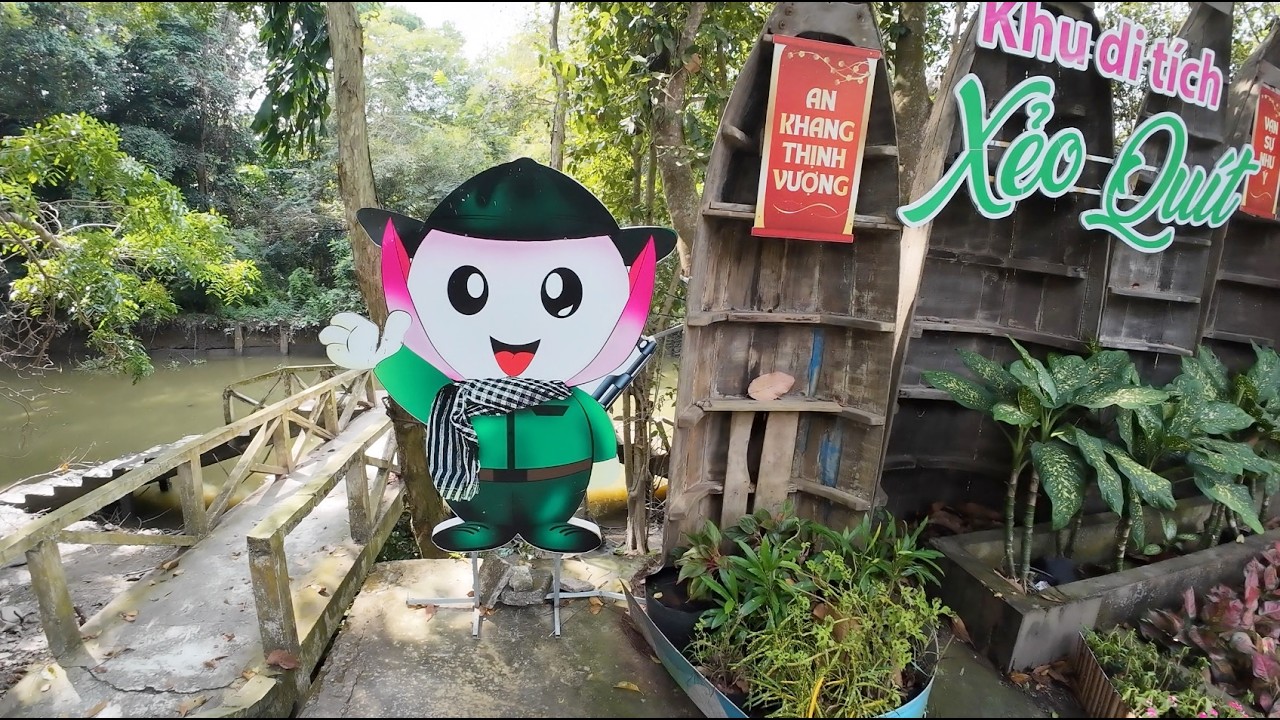 Vietnam 2026 - Visite du camp vietcong de Rung Sac