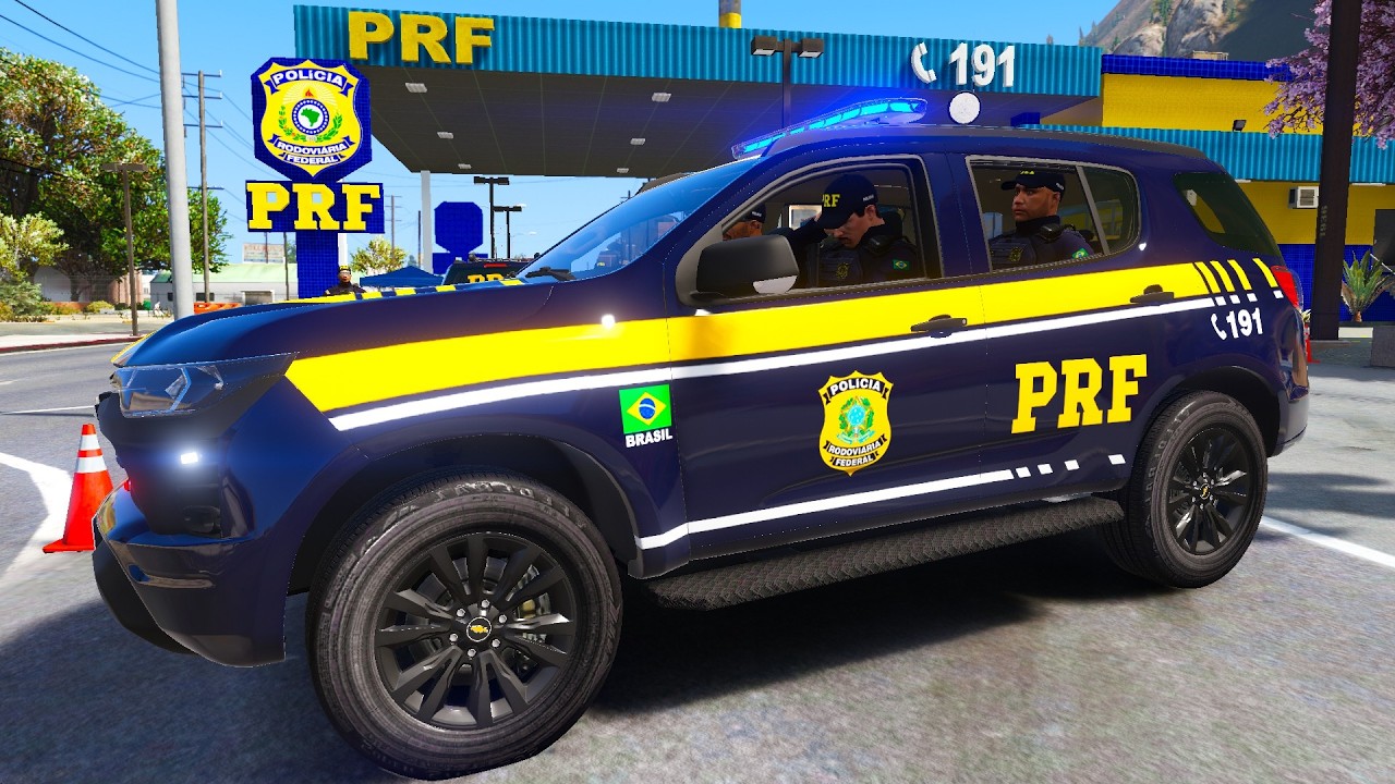 ROUBO a BANCO!! PRF em ABORDAGEM | GTA 5 POLICIAL