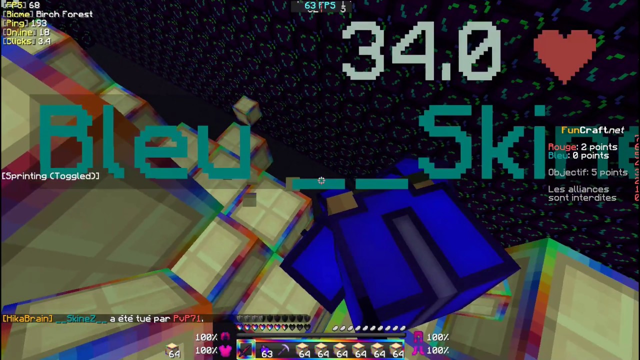 HikaBrain #01 VS SKINEZ