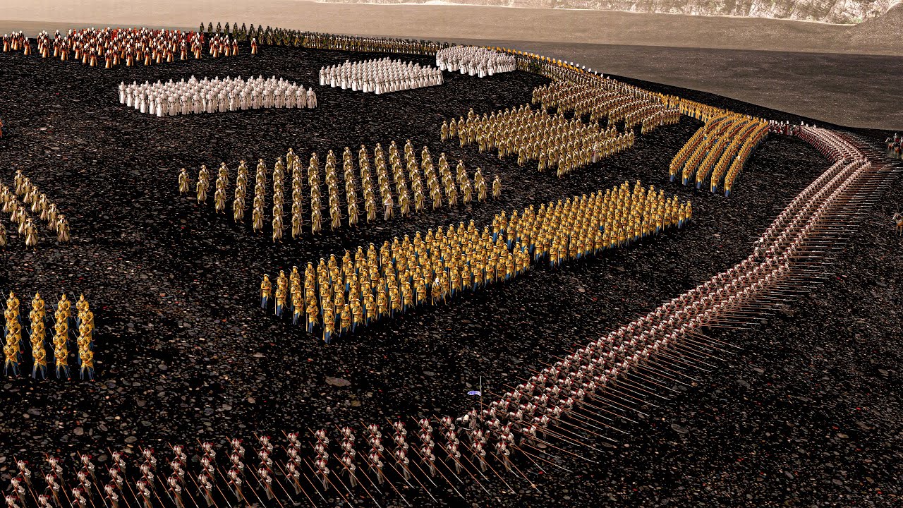 3500 ELVES Last Stand on HILL TOP vs 15K ORCS - Total War DAWNLESS DAYS Mod
