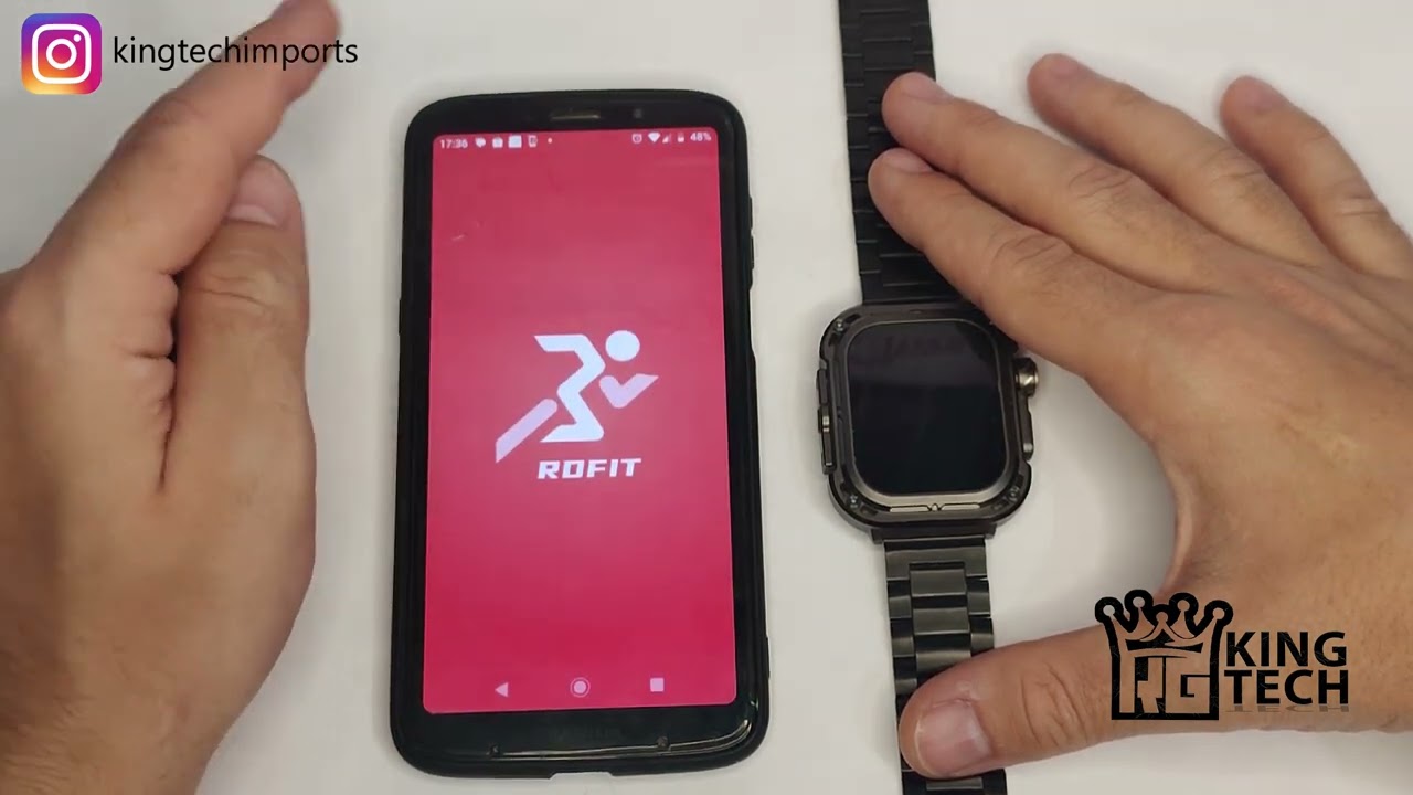Conectar Smartwatch Z85 Max  no  APP RDFIT