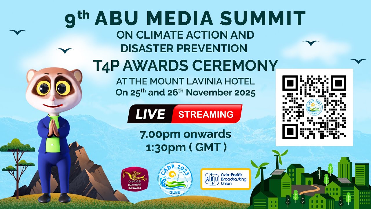 CADP 2025 | 9th ABU MEDIA SUMMIT ON CLIMATE ACTION AND DISASTER PREVENTION AWARD CEREMONY