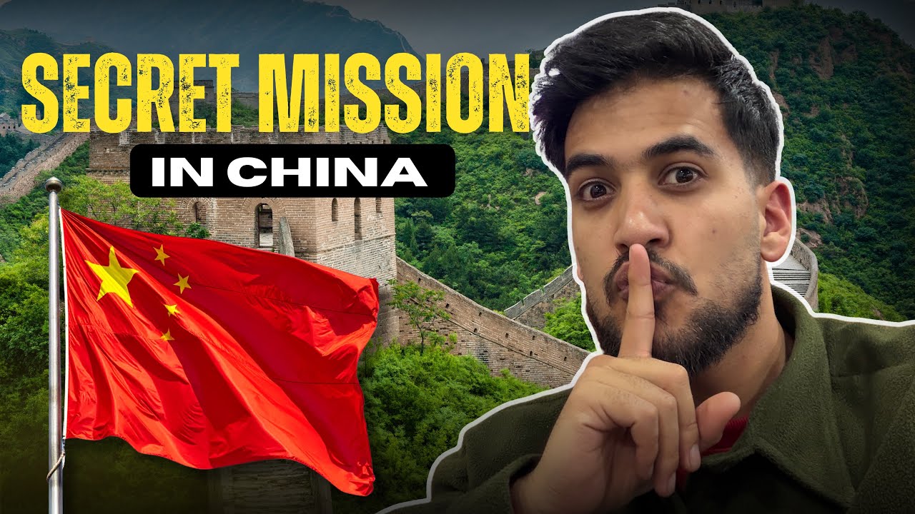 Going on a secret mission to CHINA🇨🇳 🤫 