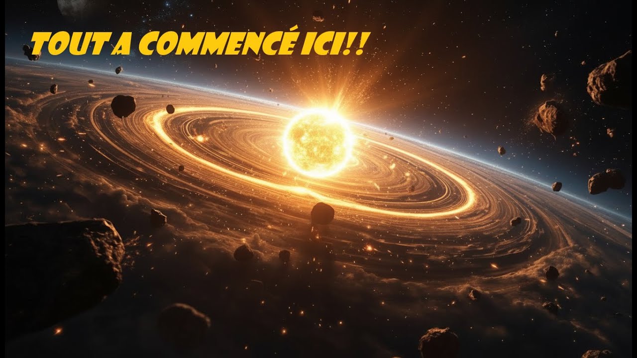 La formation du Système solaire : de la poussière cosmique à la Terre 🌍☀️