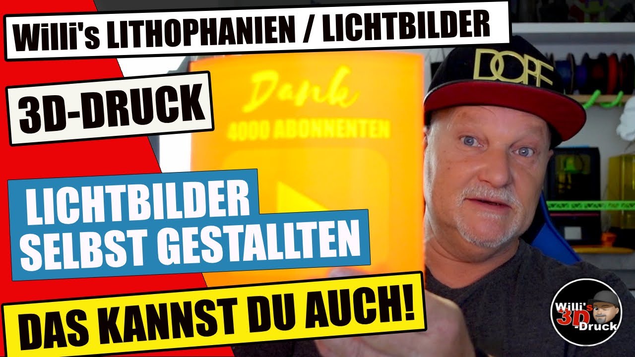 Lithophanien Lichtbilder aus dem 3D Drucker aber mal anders!