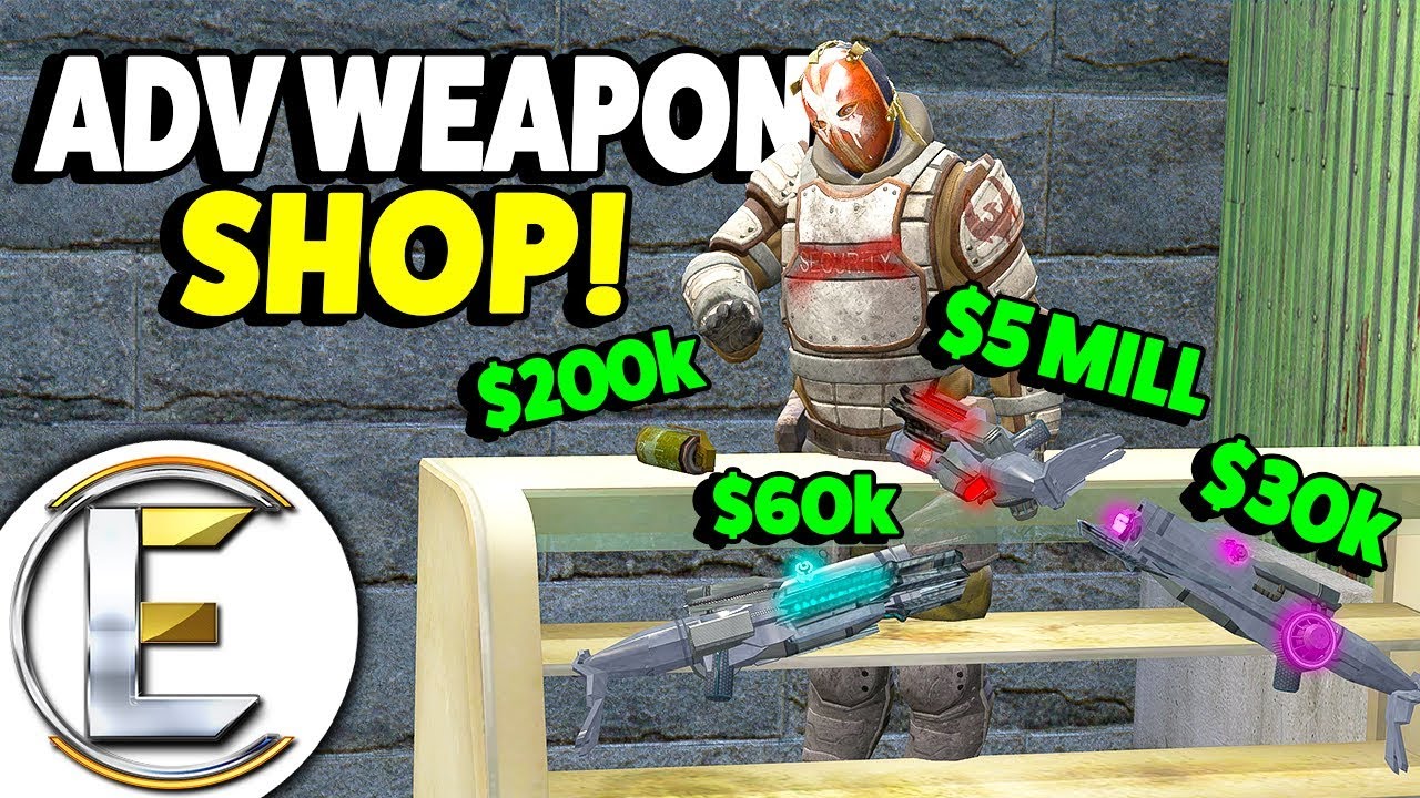 ADV WEAPON SHOP! - Gmod DarkRP Gun Dealer (New Shop To Sell Really Powerful Guns)