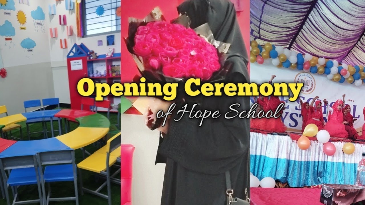 Hope school opening Ceremony ✨ Special invitation vlog