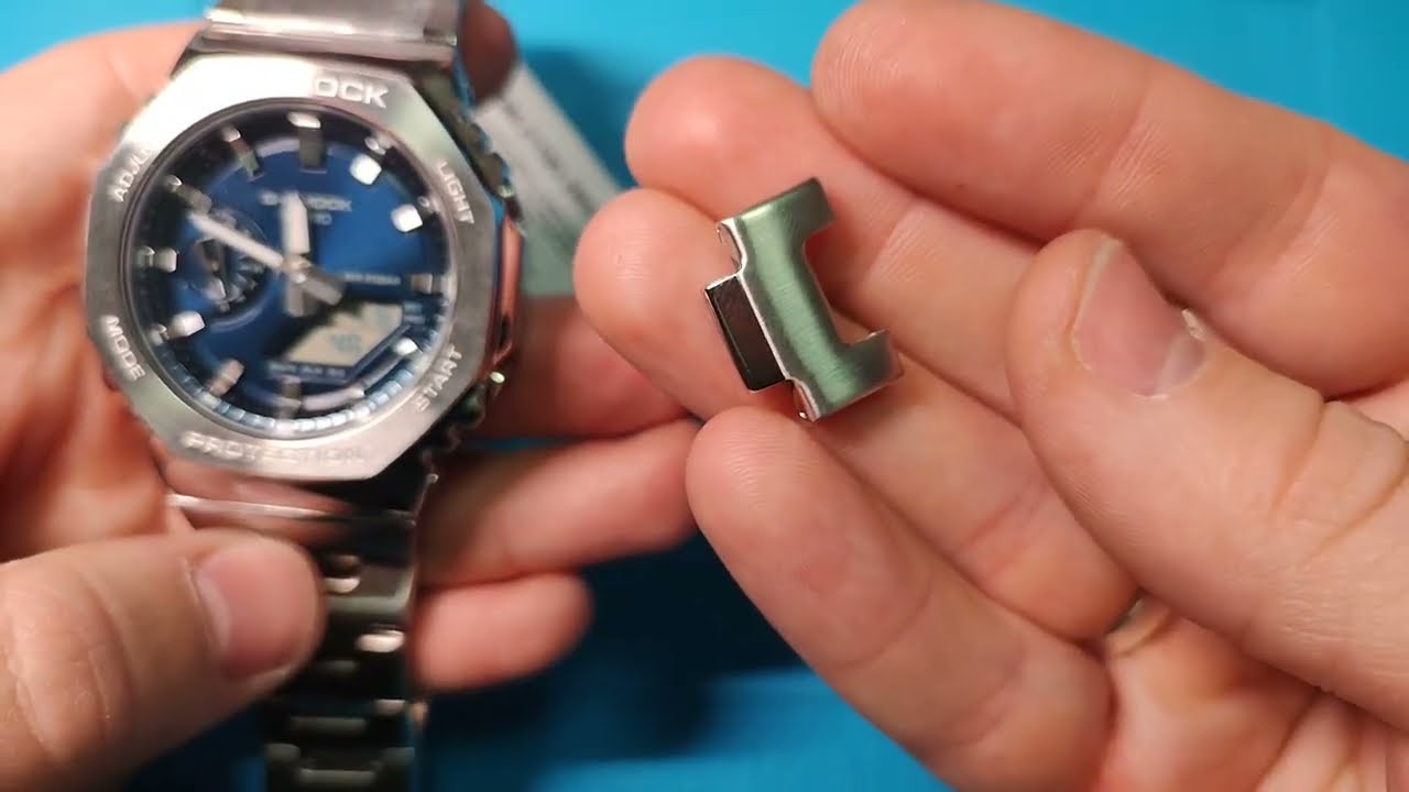 КАК ОТРЕГУЛИРОВАТЬ БРАСЛЕТ CASIO G-SHOCK GM-2110D