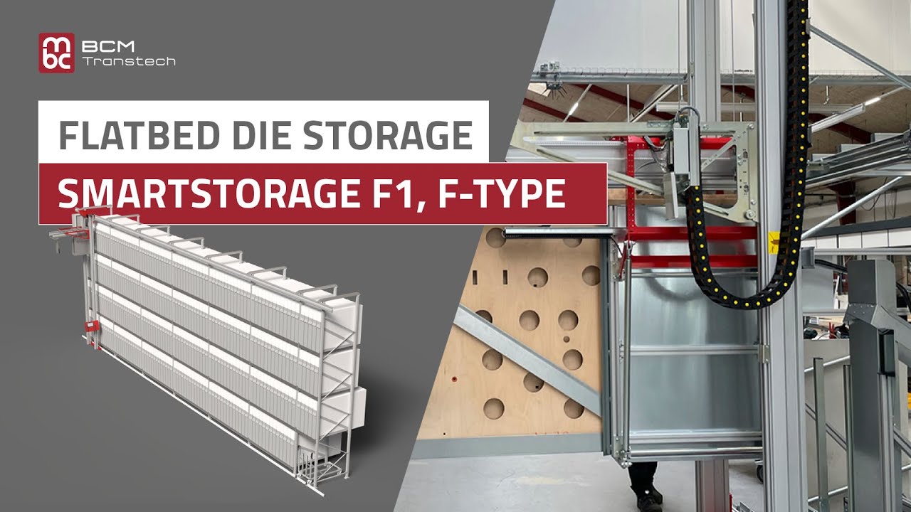 SmartStorage F1, F-type - Storage solution for FLATBED DIE