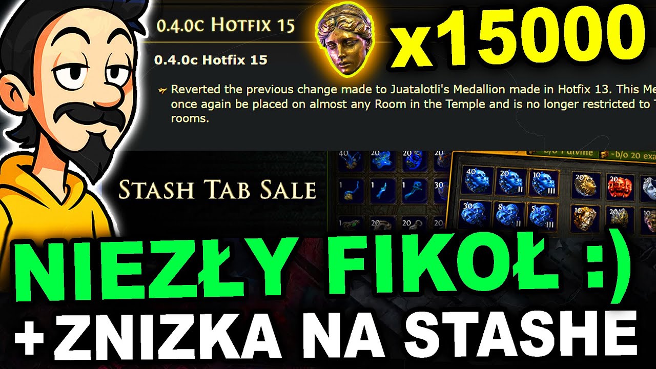 Nowe HOTFIXY w Path of Exile 2 i ZNIŻKA na STASH TABY