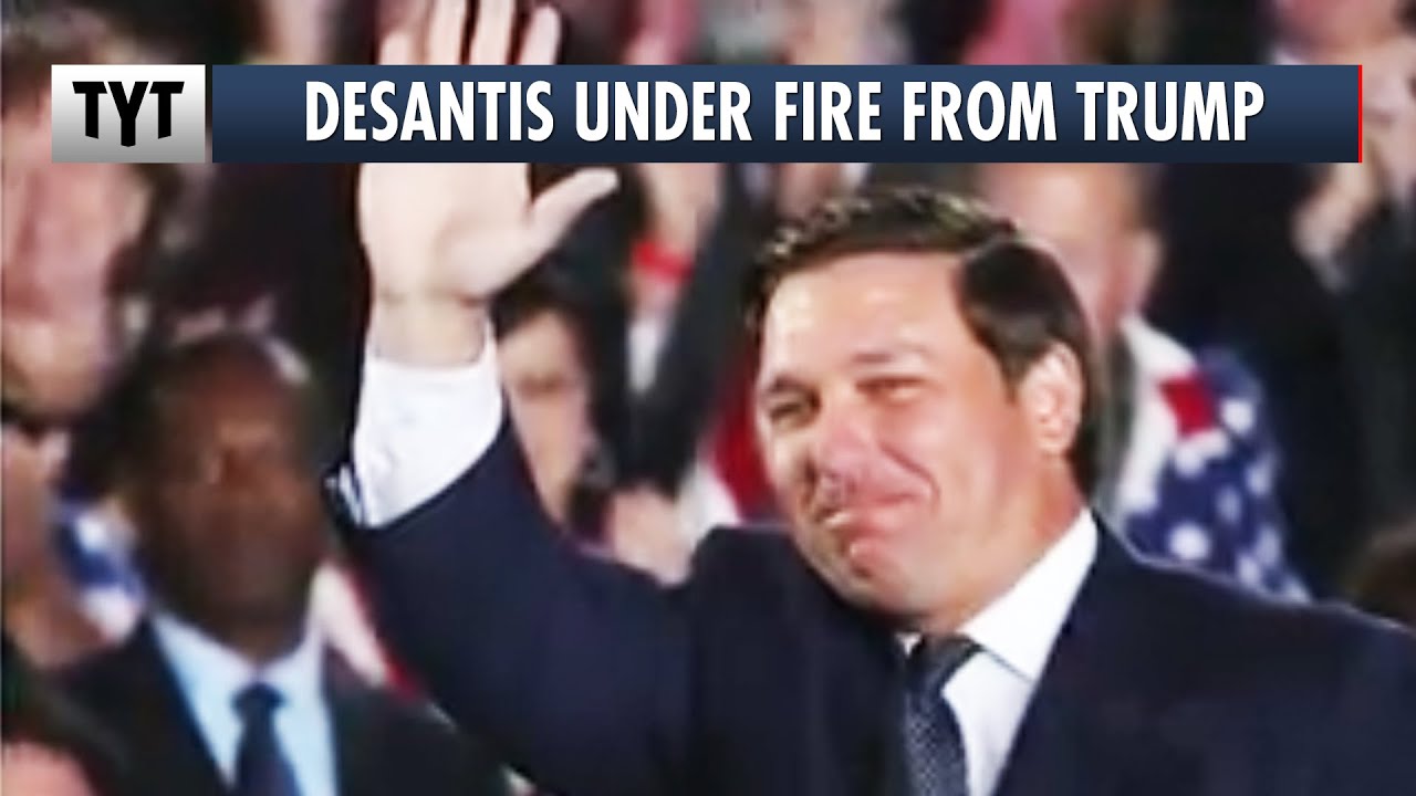 Trump ATTACKS DeSantis Over 2024