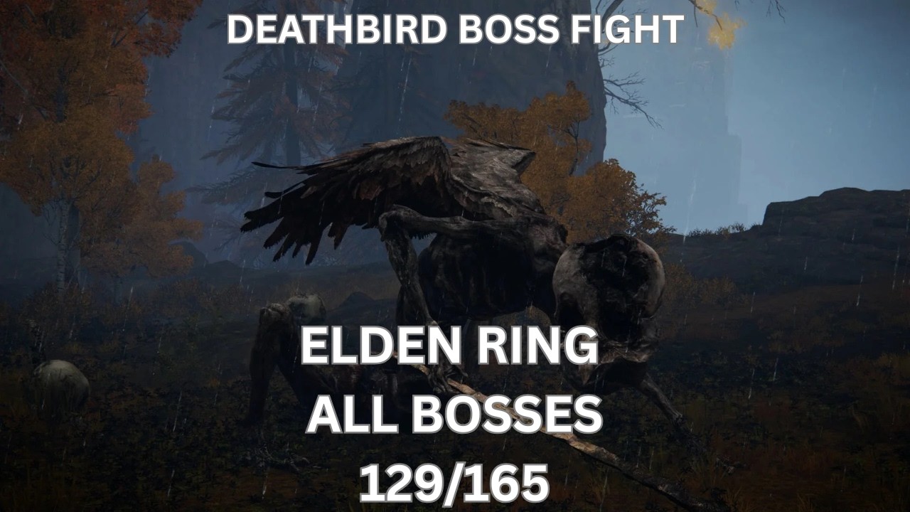 Elden ring - Altus Plateau Deathbird Boss Fight