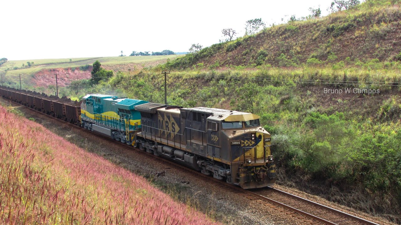 A gigante ES58ACI na Ferrovia do A&ccedil;o