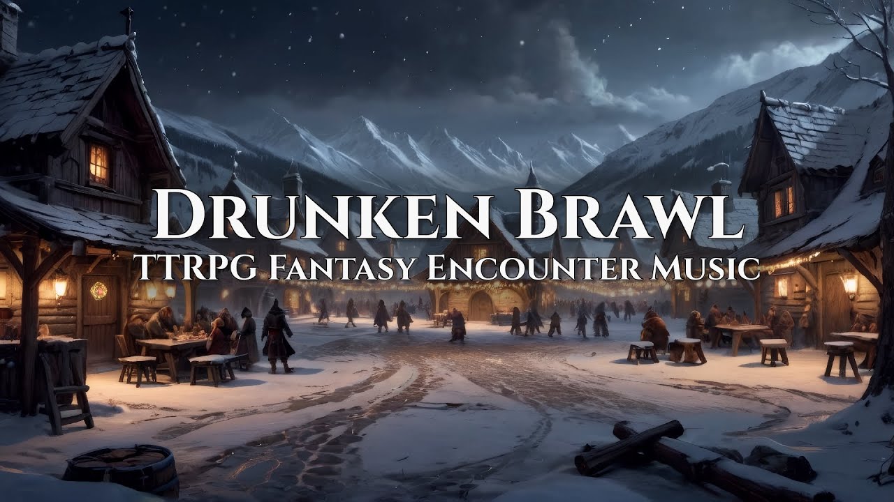 🍺 Someone Threw a Mug — Tavern Fight Music for D&D & TTRPG (1 Hour)