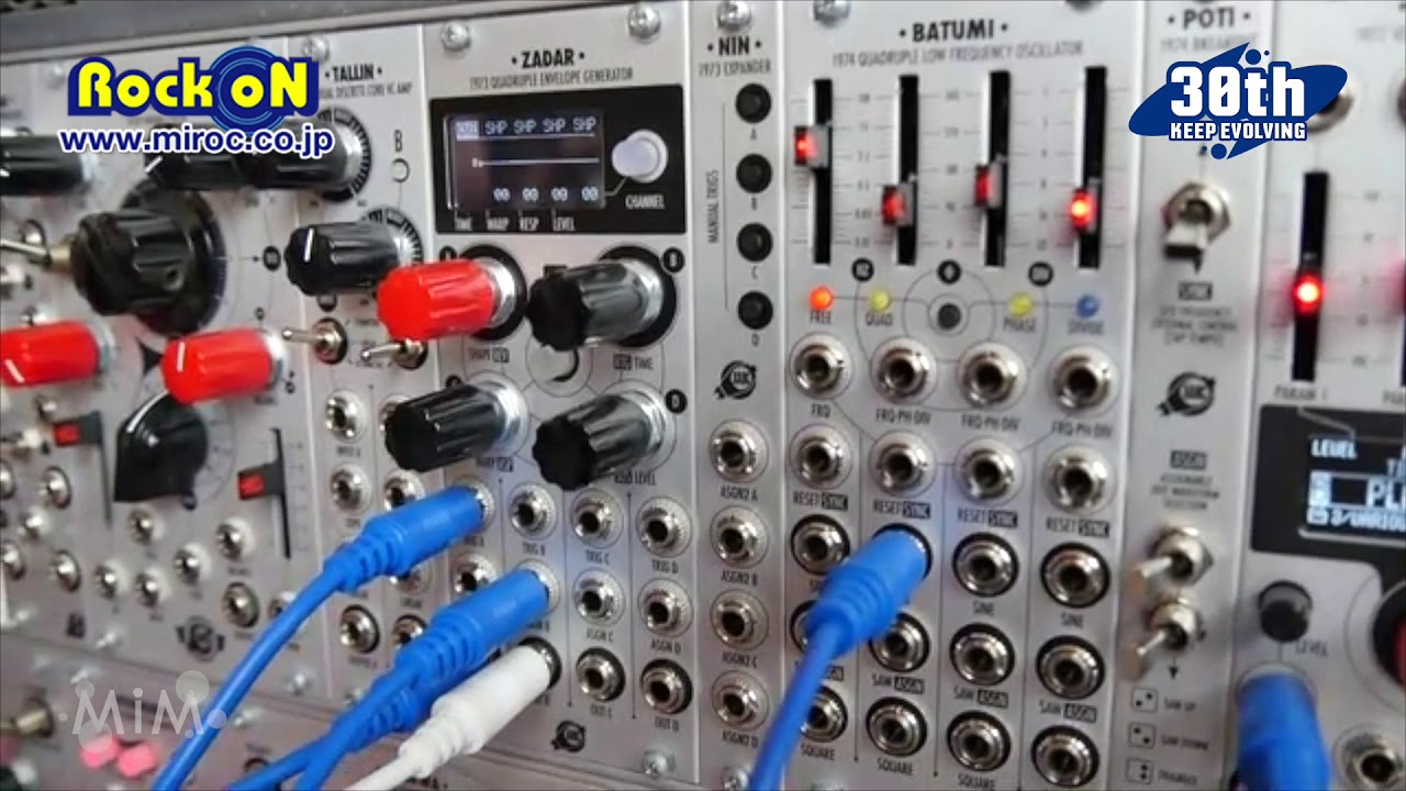Xaoc Devices NIN：SUPERBOOTH19 by Rock oN