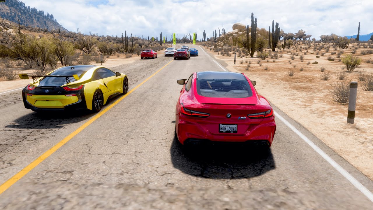 BMW M8 VS Supercars | Forza Horizon 5 | 4K Gameplay
