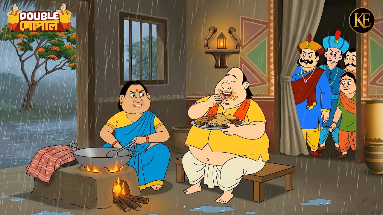 মুষলধার বৃষ্টিতে ভোজে মগ্ন গোপাল দাদা, দরজায় দাঁড়িয়ে অবাক মন্ত্রী! || Gopal Bhar || New Episode 2026