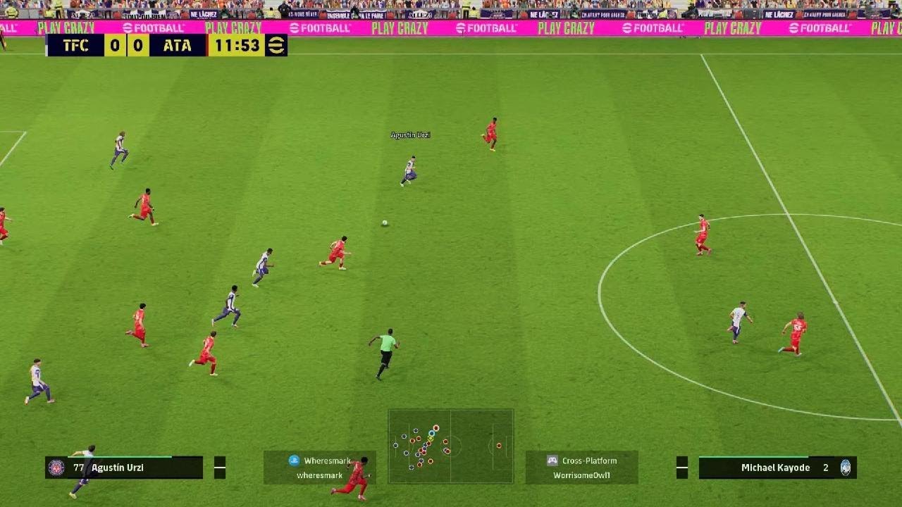 eFootball FGN S2 Div 1 Fix: 10 Wheresmark vs Worrisomeowl