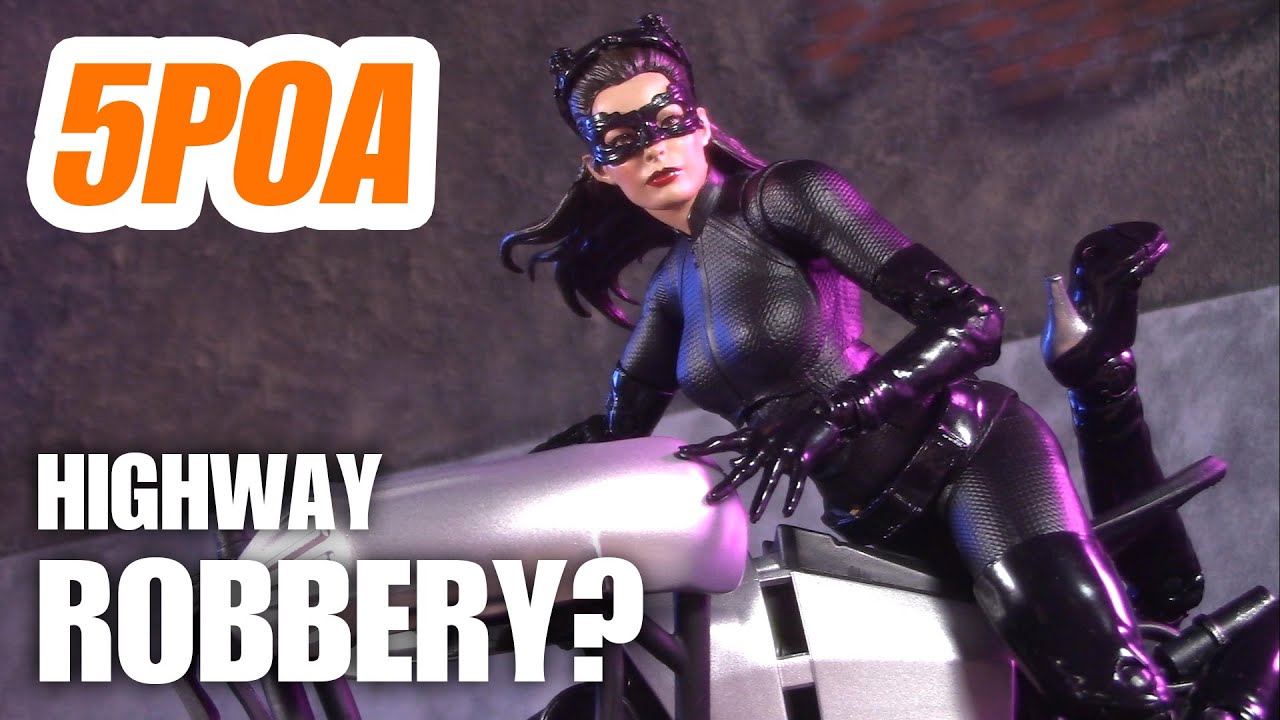 $70 CATWOMAN AND BATPOD? McFarlane Toys DC Multiverse Dark Knight Rises Action Figure Vehicle Review