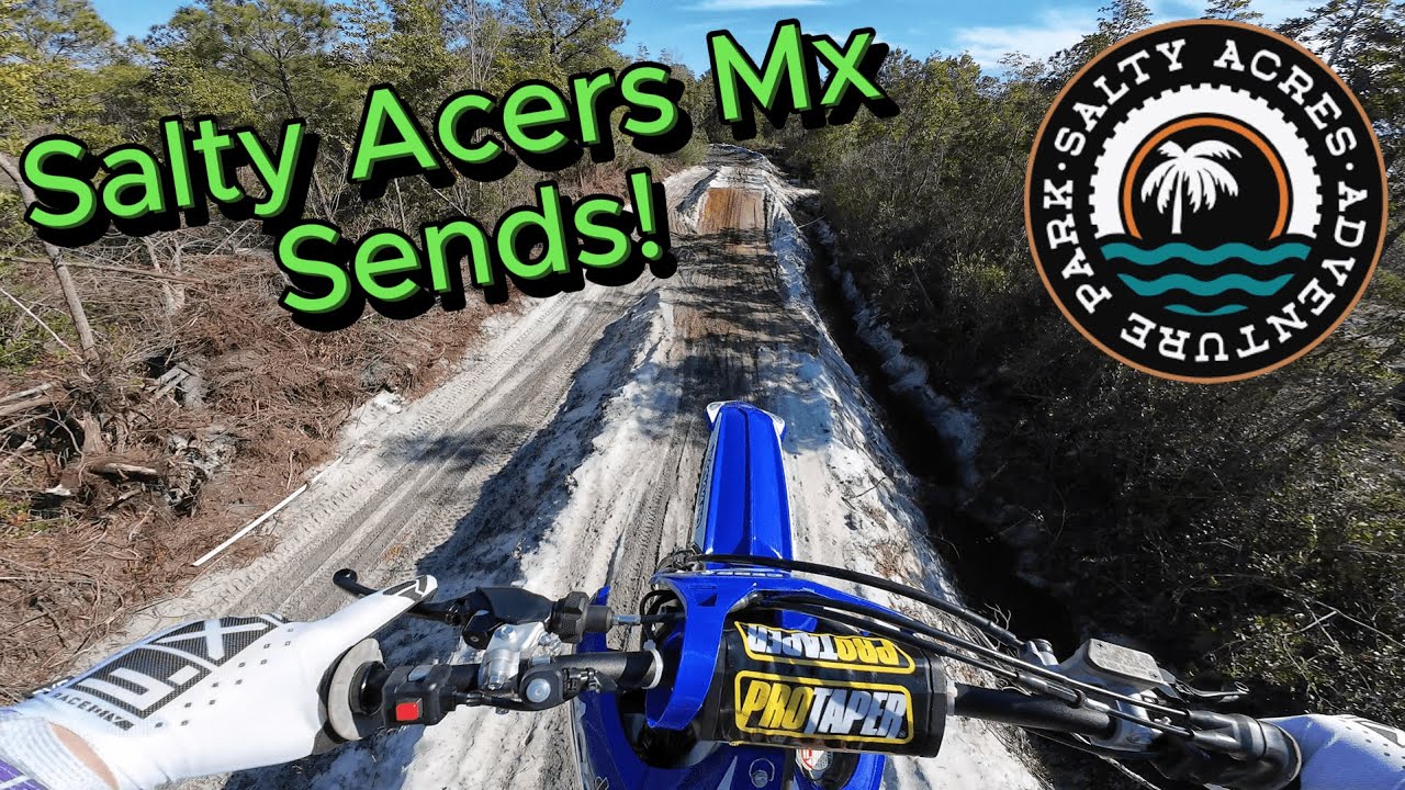 MOTOCROSS TRACKS IN WOODS!?│ Salty Acers Mx Vlog