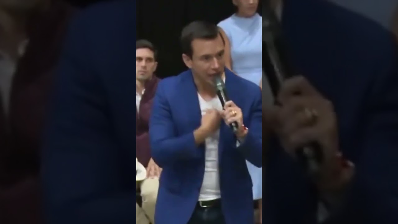 &iquest;Su forma de hablar y los gestos son de un borracho? Las cr&iacute;ticas a Daniel Noboa