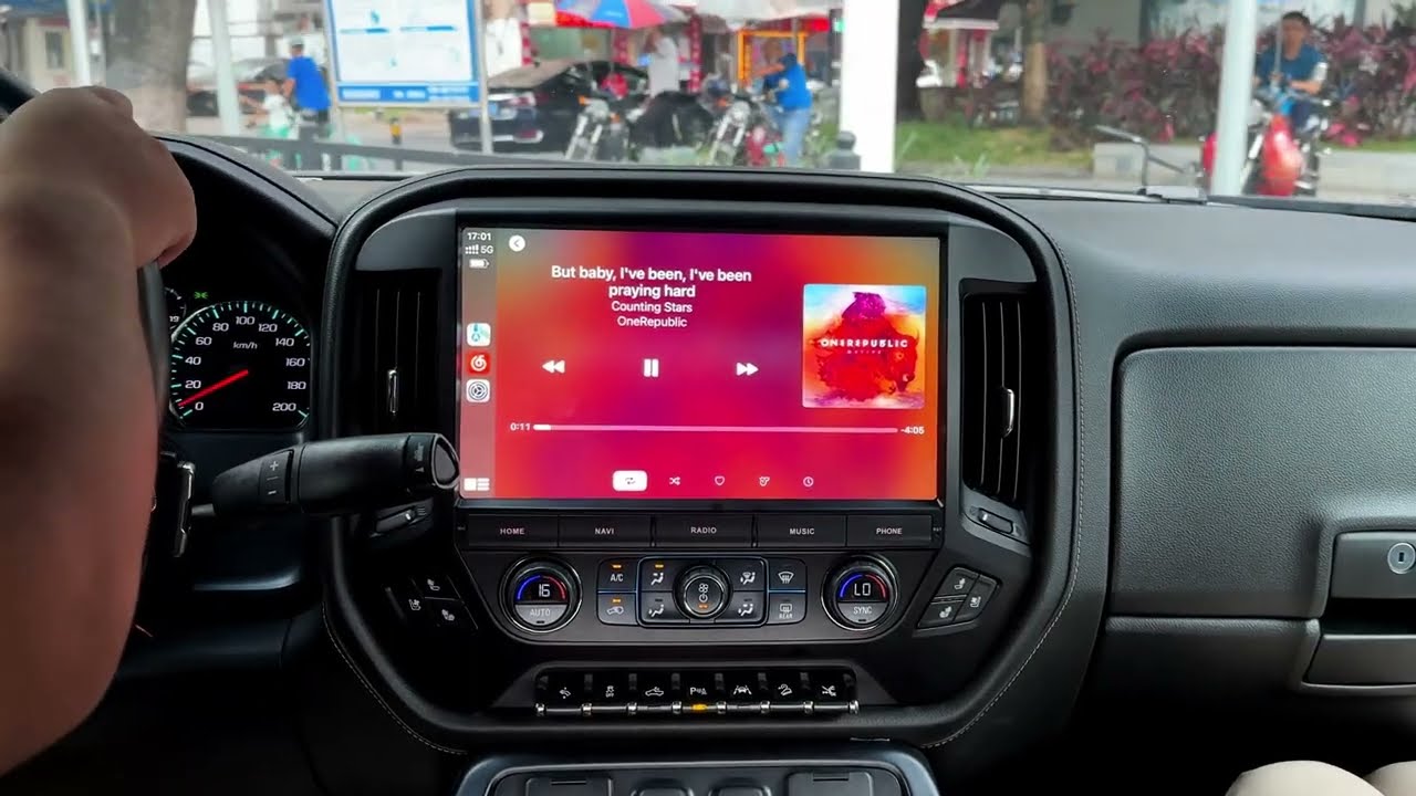 Chevy Silverado Stereo Upgrade: Android 13, 2K Screen & wireless Carplay