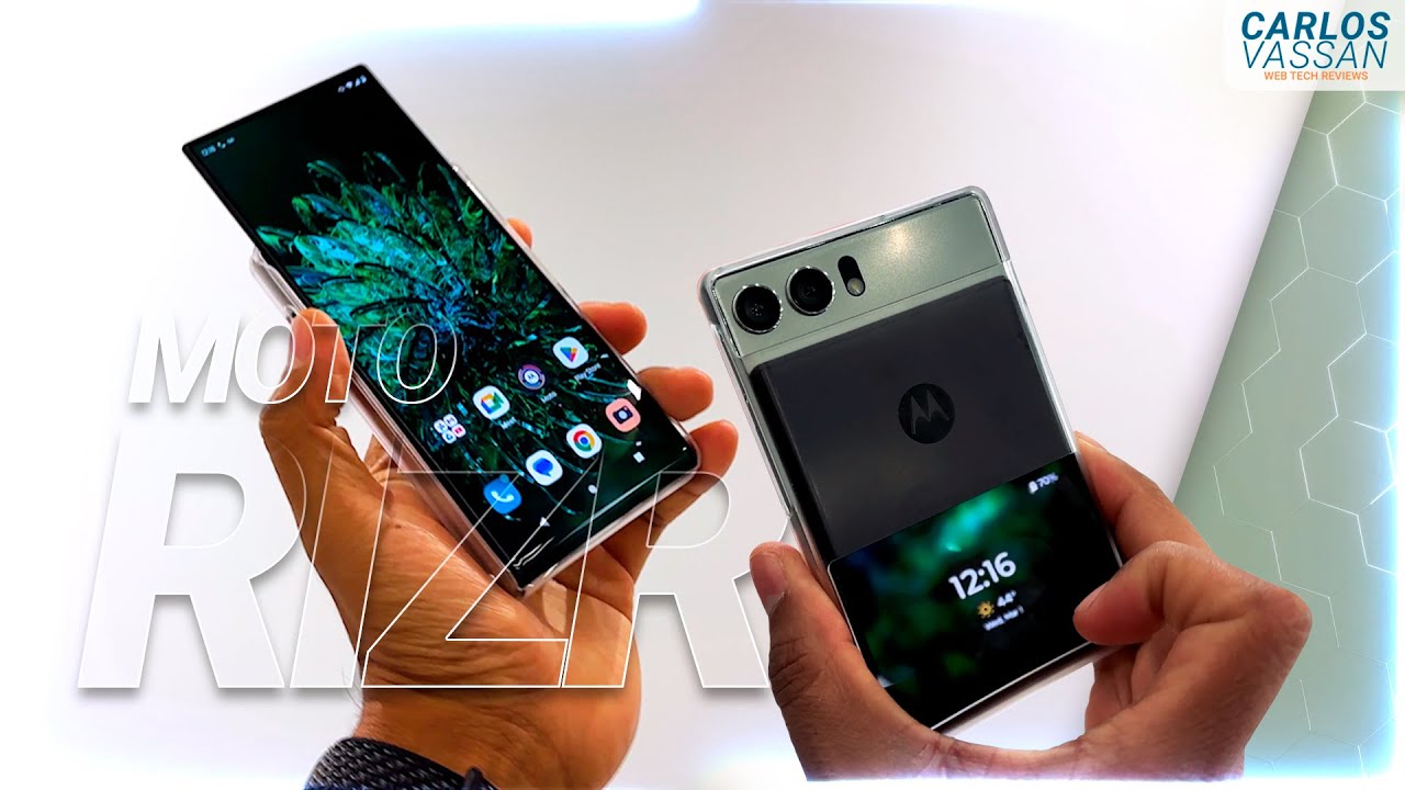 Motorola RIZR el nuevo ENROLLABLE | (Prototipo 2024)