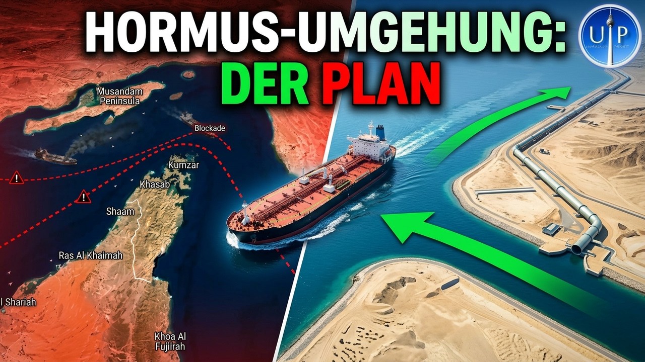 Wie ein 100-Mrd.-&euro;-PLAN die Stra&szlig;e von Hormus UMGEHEN soll!