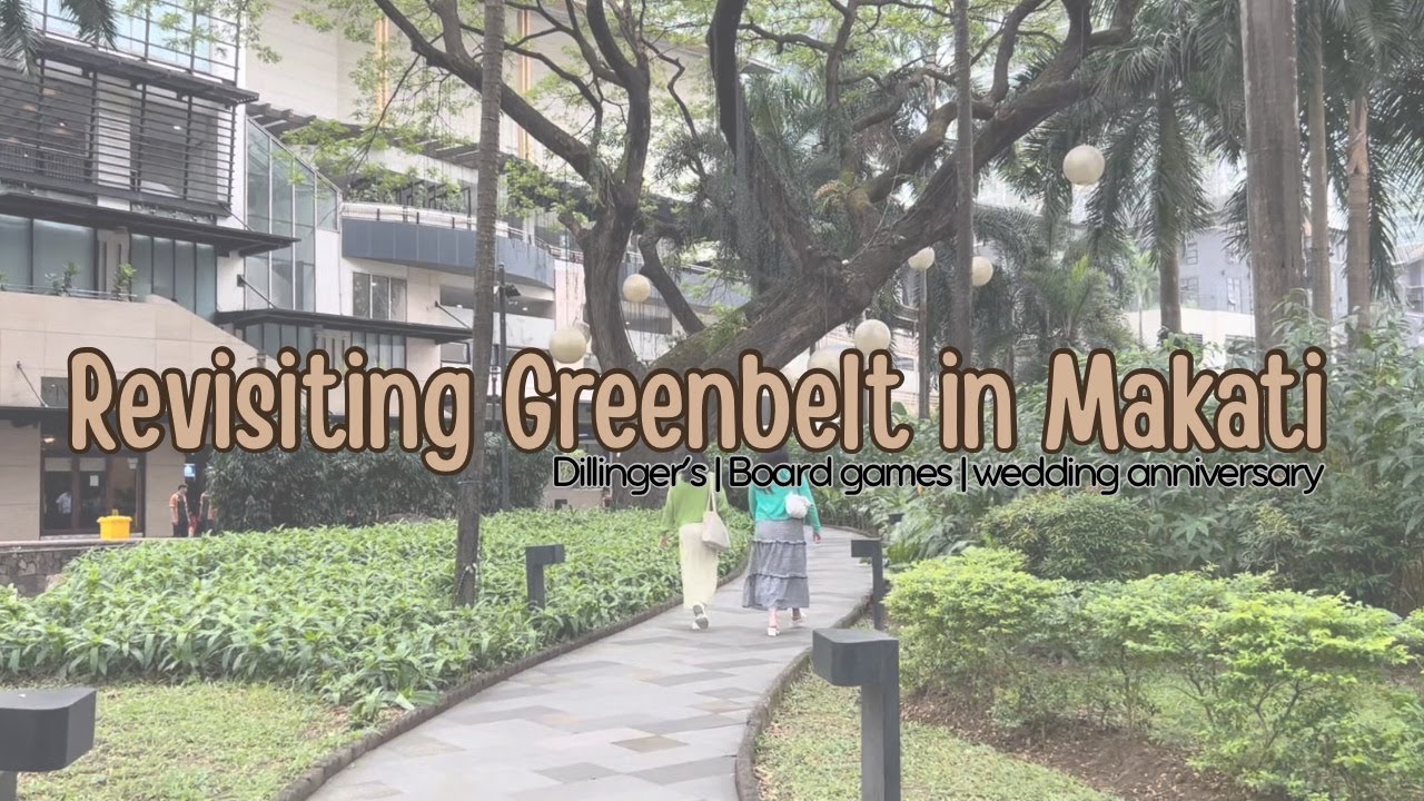 Family Diaries MNL | Revisiting Greenbelt in Makati, Dillinger's, Board Games, wedding anniversary