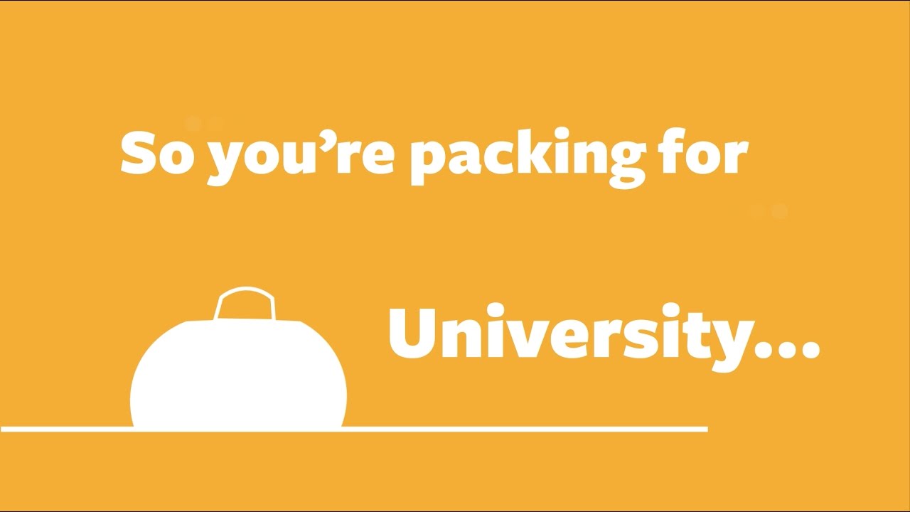 What should I pack when moving into halls? | UoS
