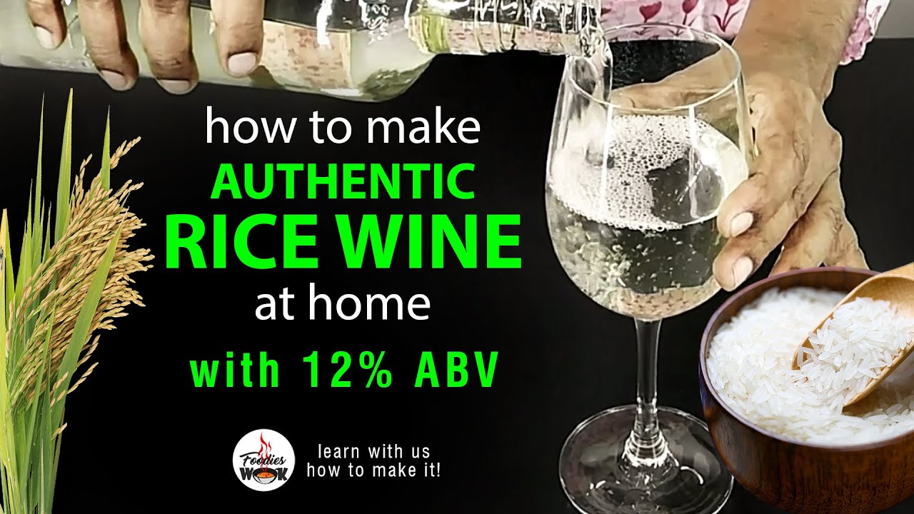 make Rice Wine at home | Traditional Rice Wine with 12% ABV.