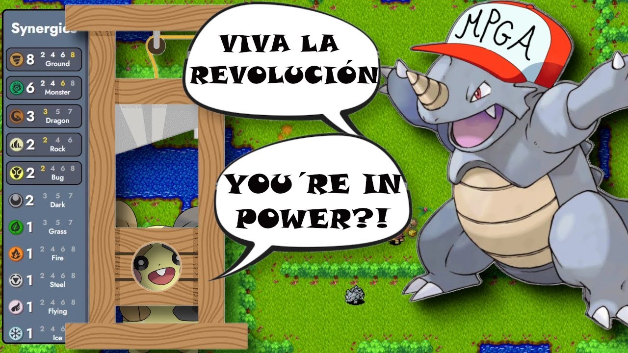 RHYDON использует своё право на казнь — игровой процесс Pokemon Auto Chess 6.2