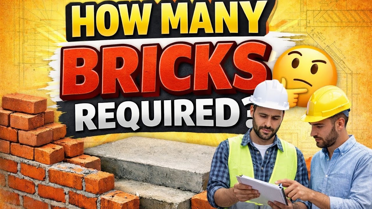 How to calculate the quantity of bricks...