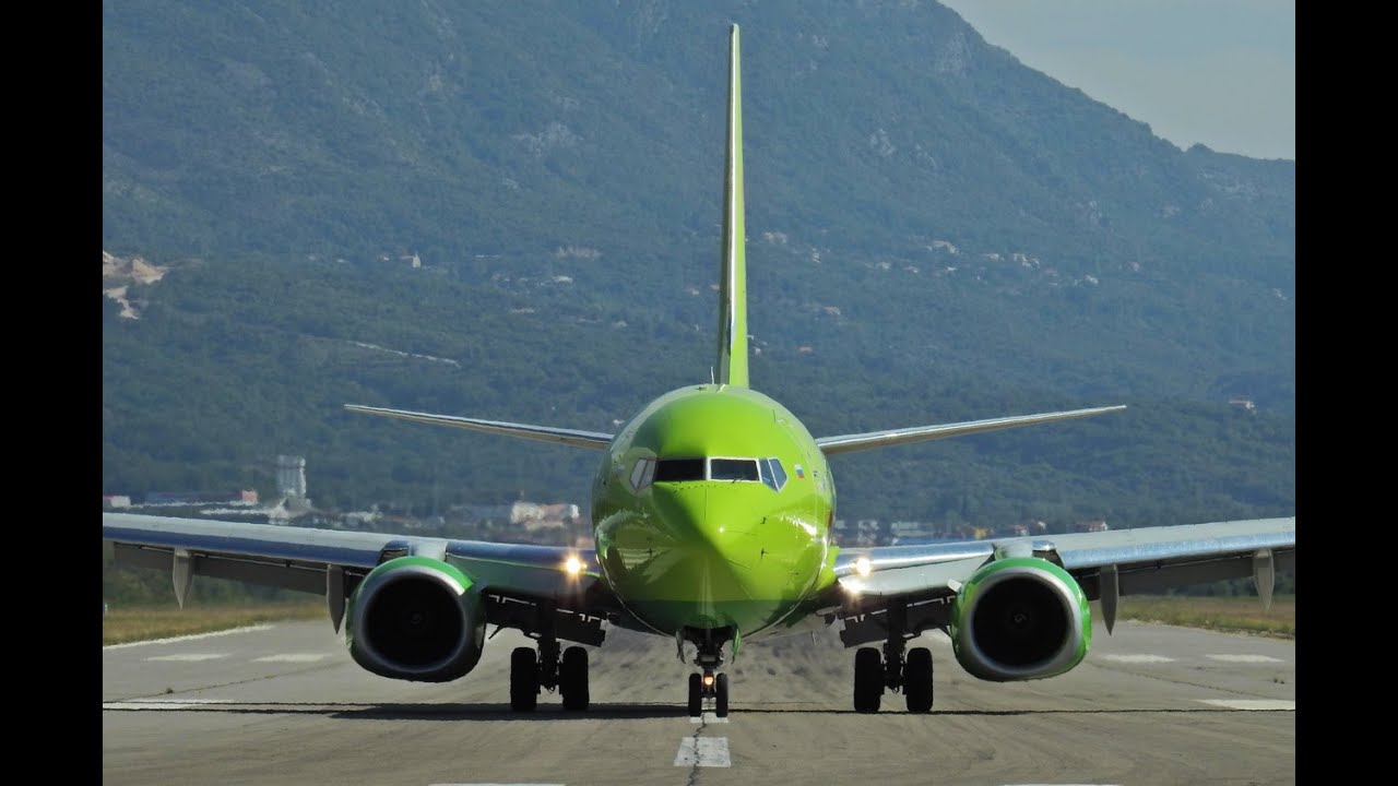 Tivat Airport Ultimate Plane Spotting 40+min Compilation - 2015. (FullHD)