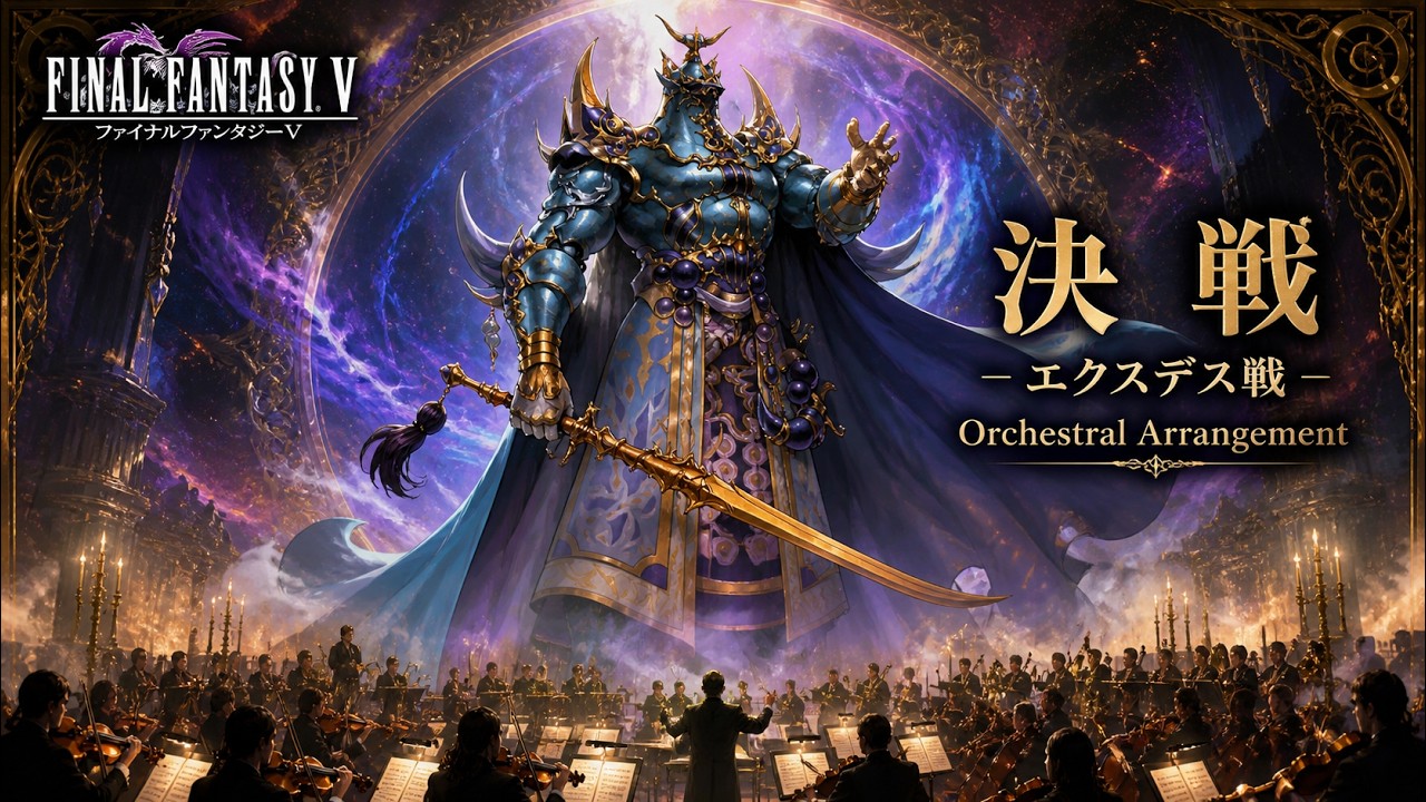 FF5「決戦」（エクスデス戦）壮大にオーケストラアレンジ！！