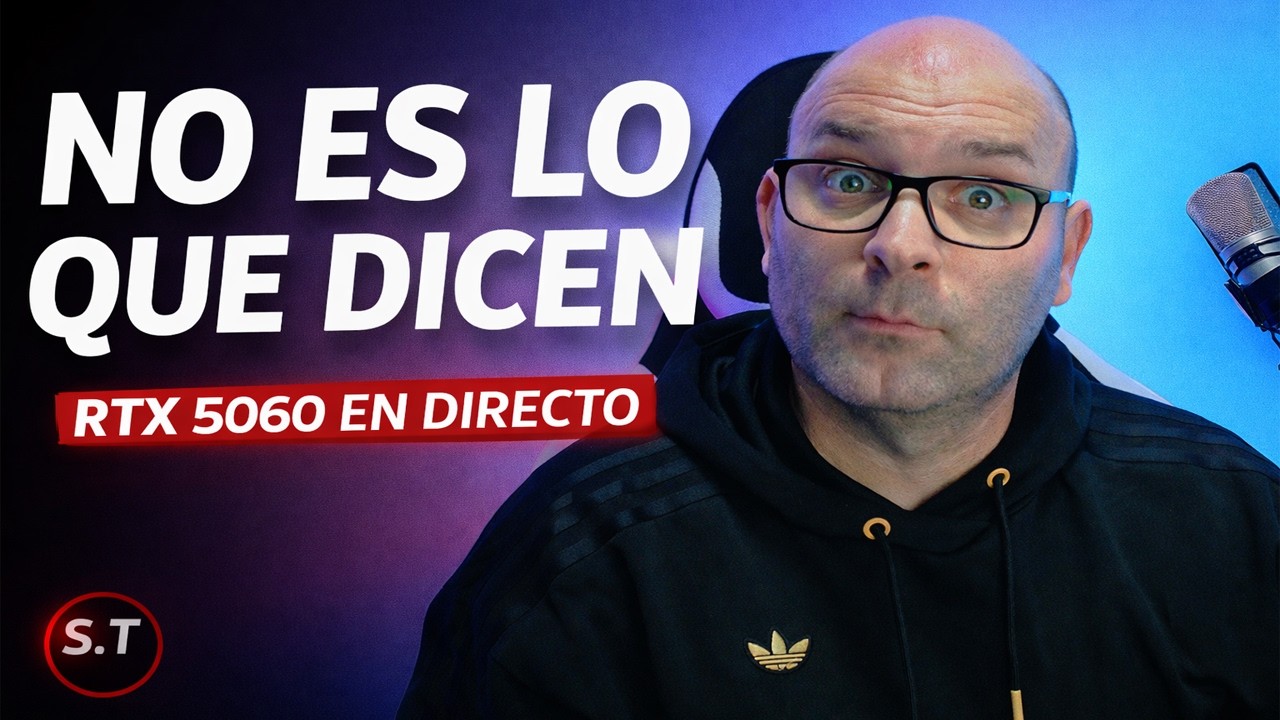 Probando la RTX 5060 en Directo ¿Nos cuentan la verdad de los 8GB? Fanboys de Mier...