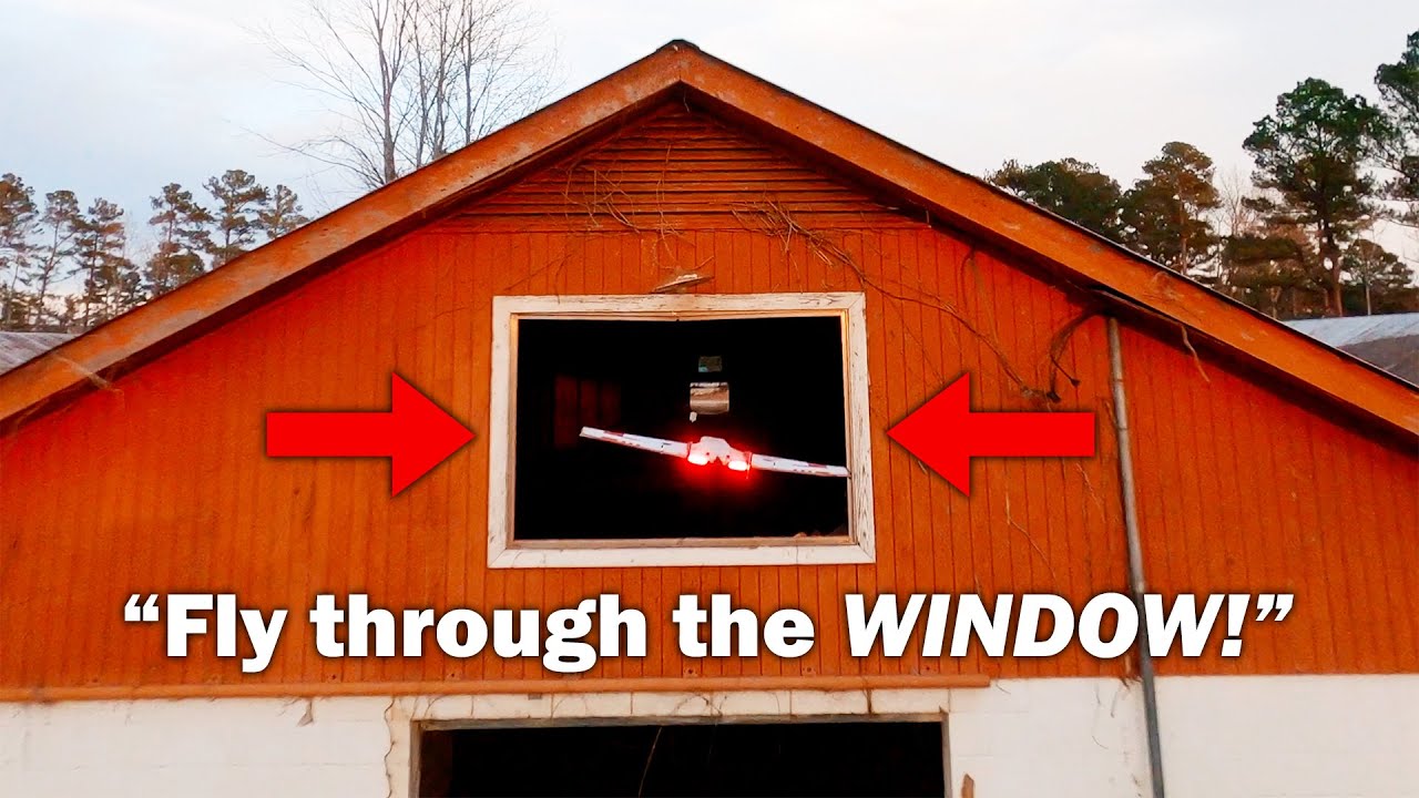 The Barn Run is something out of Star Wars - FPV Wing vs Quad