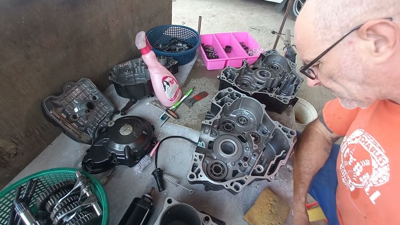 CBR250/CRF250 301CC CONVERSION. PART4 gearbox rebuild.