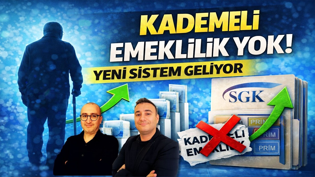Kademeli Emeklilik Yok mu? Yeni Emeklilik Sistemi Ortaya Çıktı!