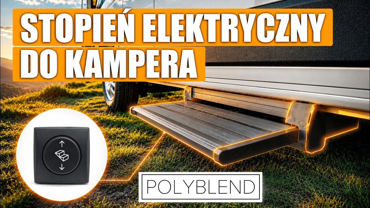 After installation, I can't imagine my campervan without it. The electric step from POLYBLEND